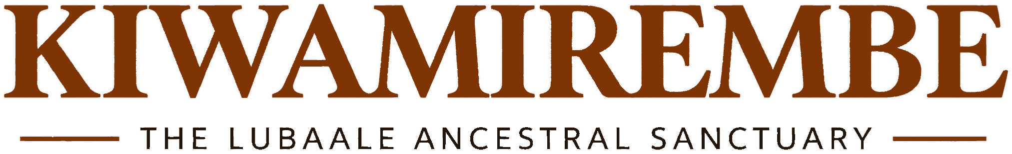 Kiwamirembe — the Lubaale Ancestral Sanctuary